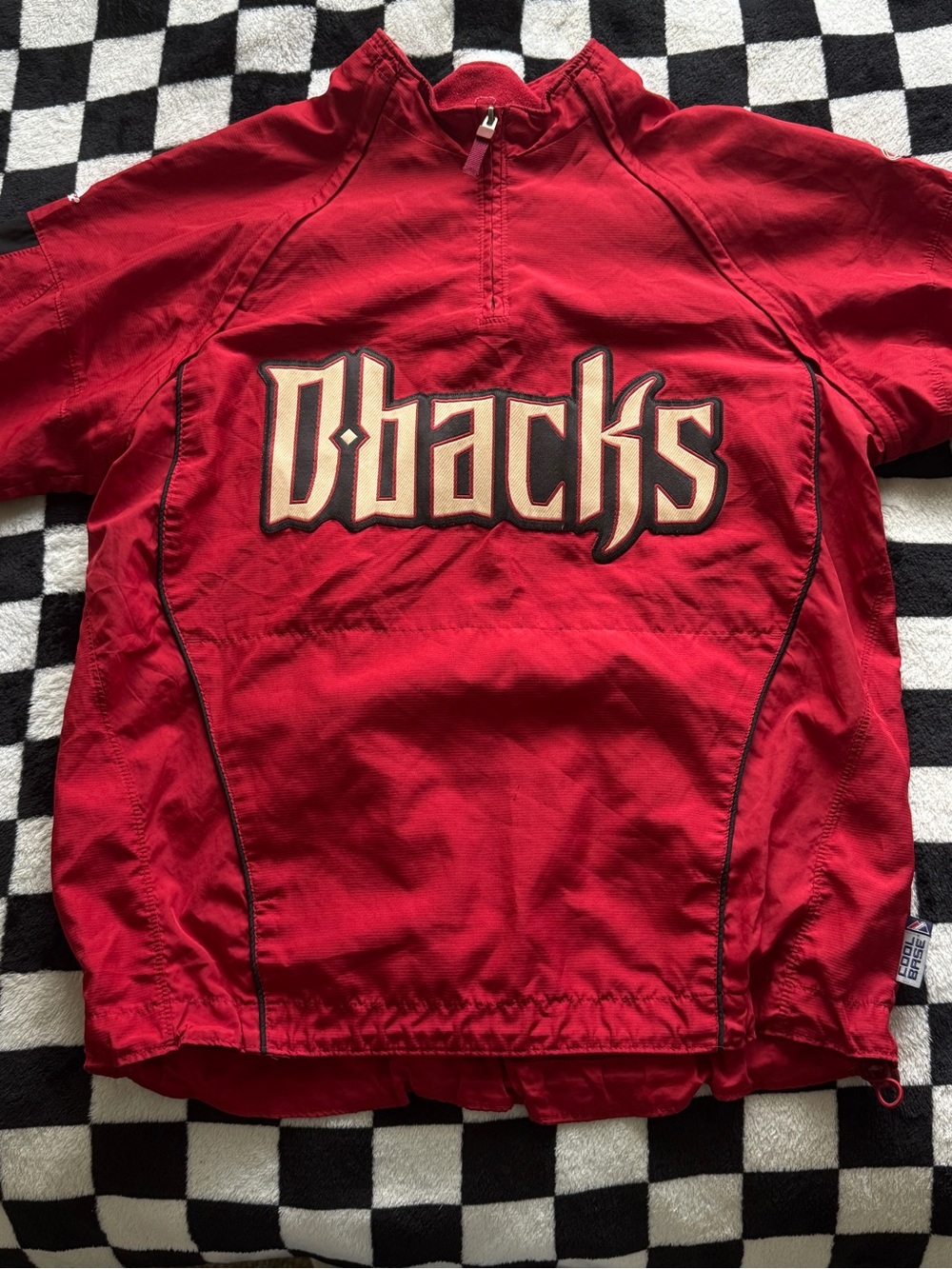 Arizona D-backs Red Pullover Windbreaker